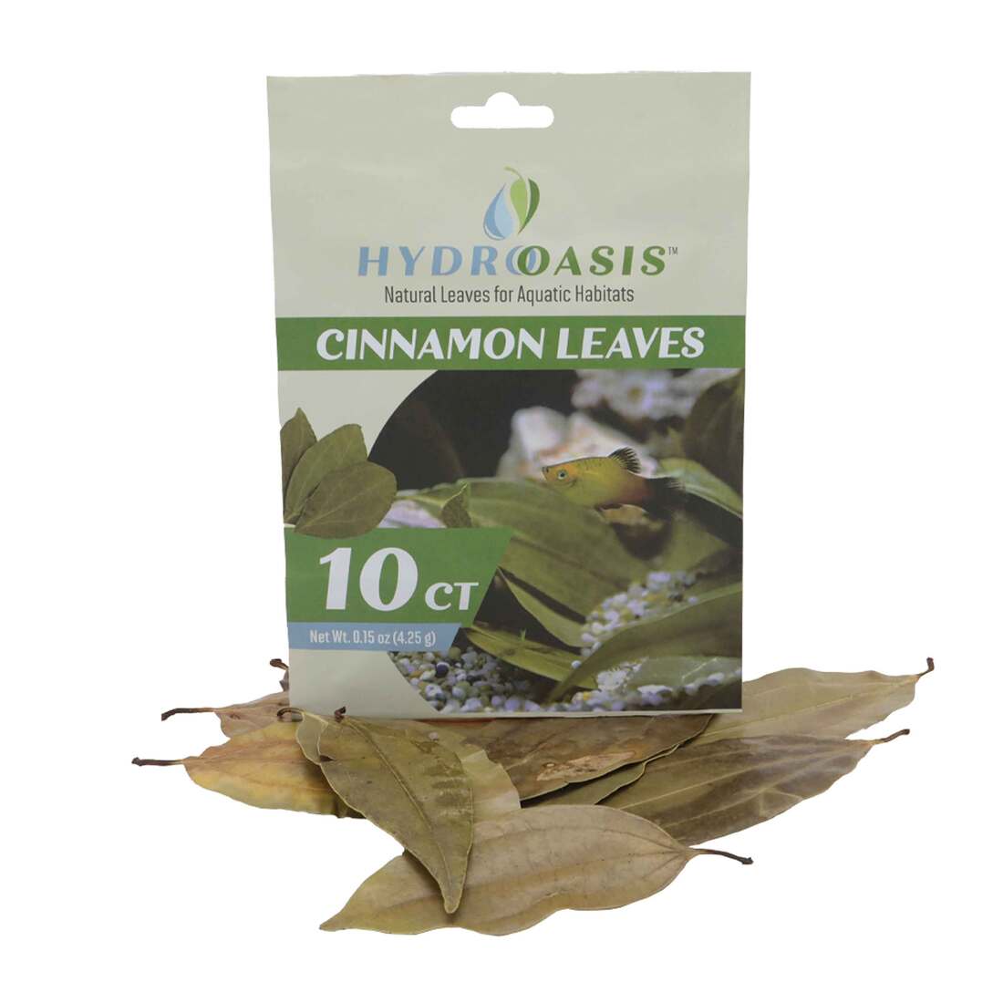 Hydroasis Aquatic Plant Cinnamon Leaves, 10 Count