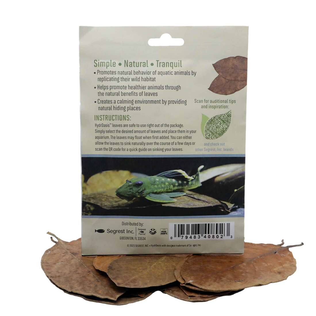 Hydroasis Aquatic Plant Jack Leaves, 10 Count