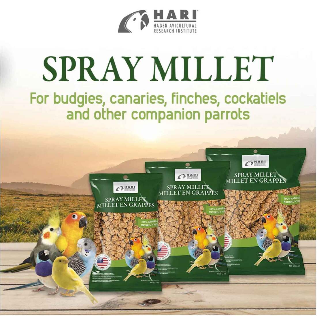 Living World Spray Millet, 3.5 Ounces
