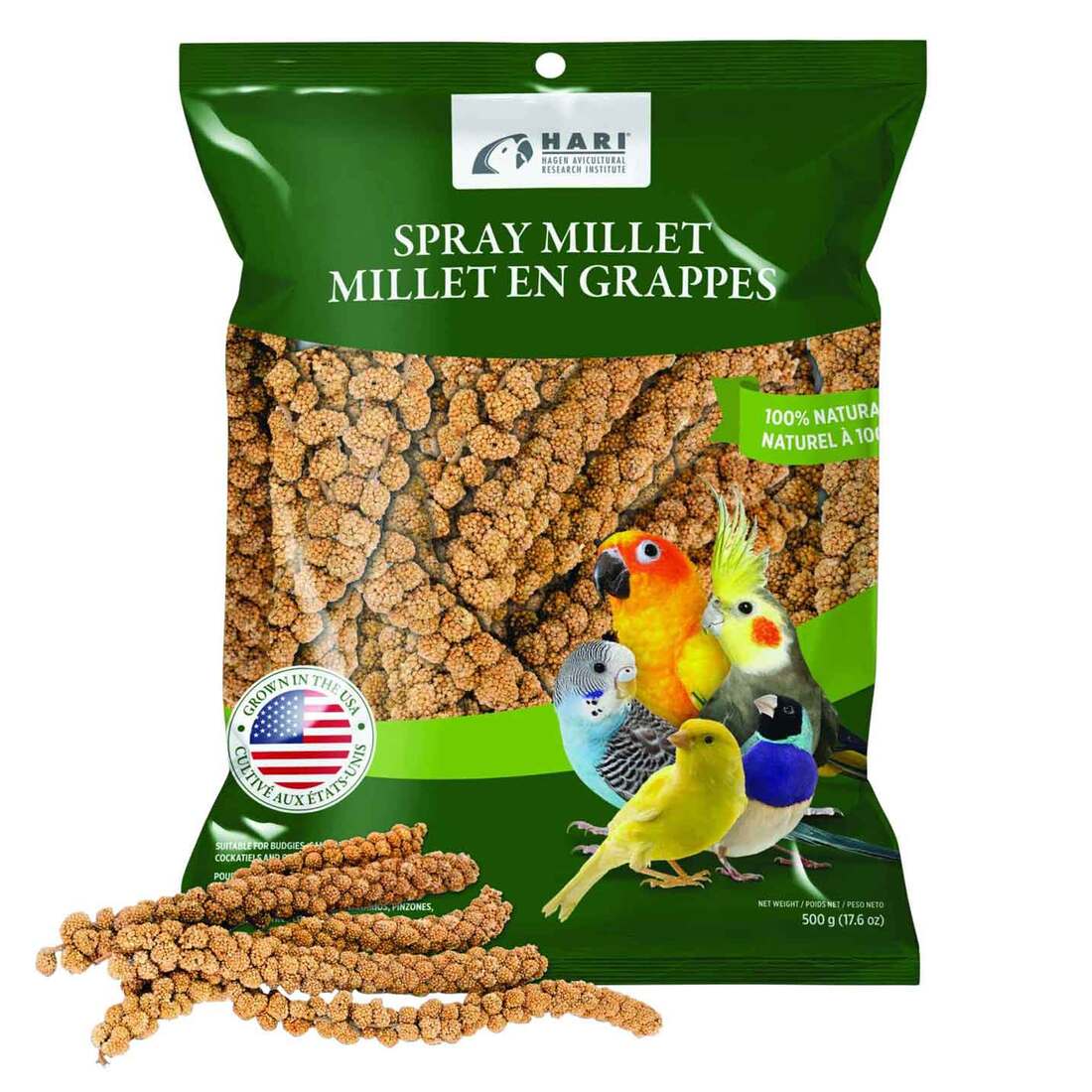 Living World Spray Millet, 17.5 Ounces