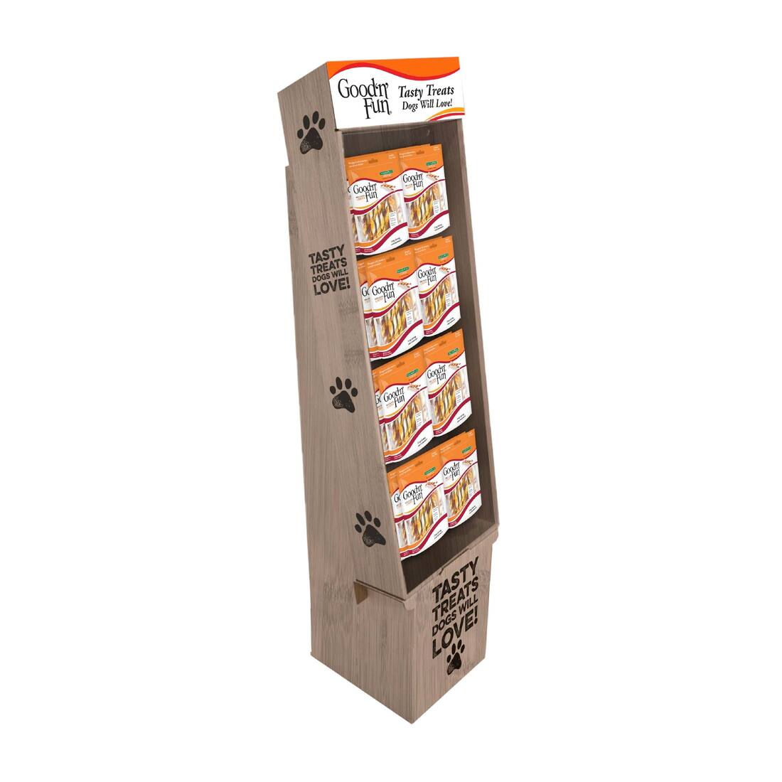 Good 'n' Fun Triple Flavor Twists Gourmet Dog Treats, 22 Count