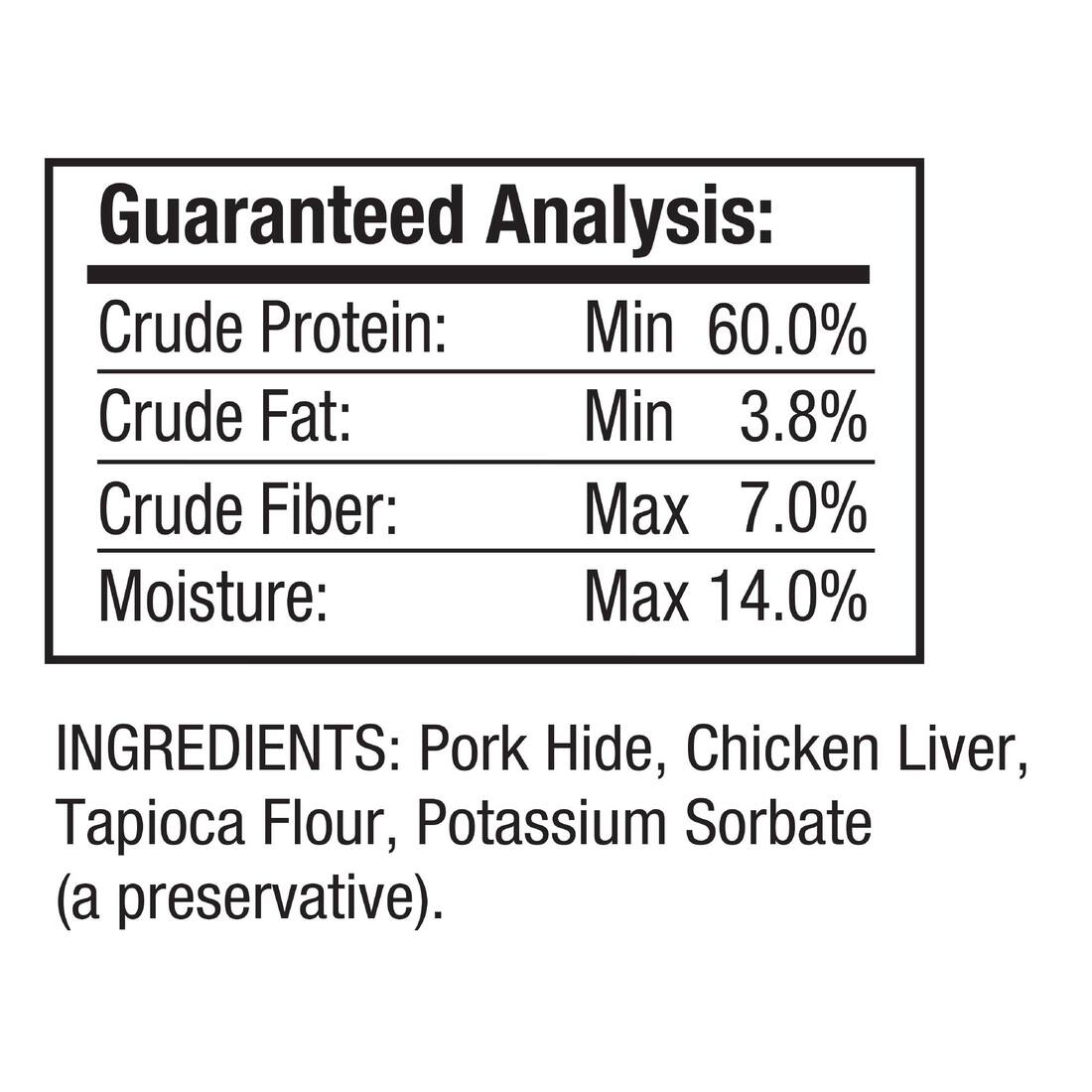 Good 'n' Fun Stuffed Chicken Liver Twists, Rawhide For Dogs, 6 Count
