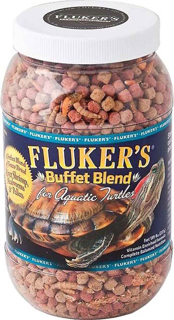 Flukers Buffet Blend Aquatic Turtles, 8 Ounces