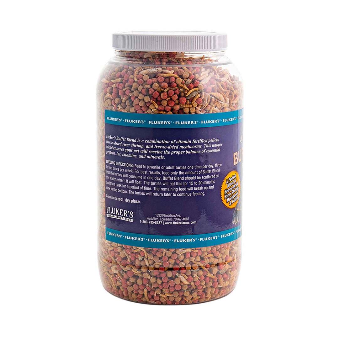 Flukers Buffet Blend Aquatic Turtles, 8 Ounces