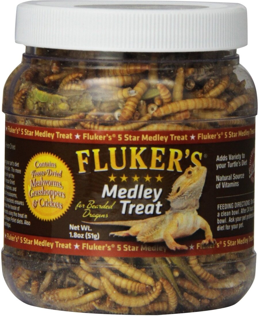 Fluker Farms Bearded Dragon Medley Treat, 1.8 Ounces