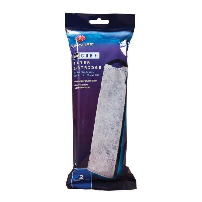 Coralife BioCube Filter Cartridge, 2 Pack