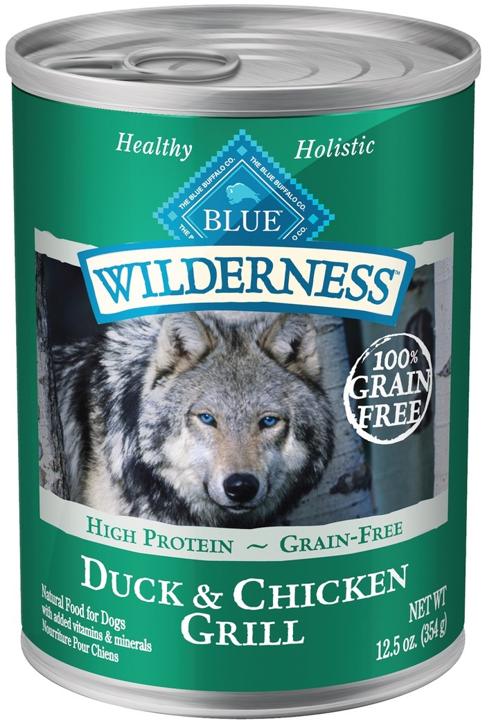 Blue Wilderness Dog Food Adult Duck Grain Free, 12.5 Ounces