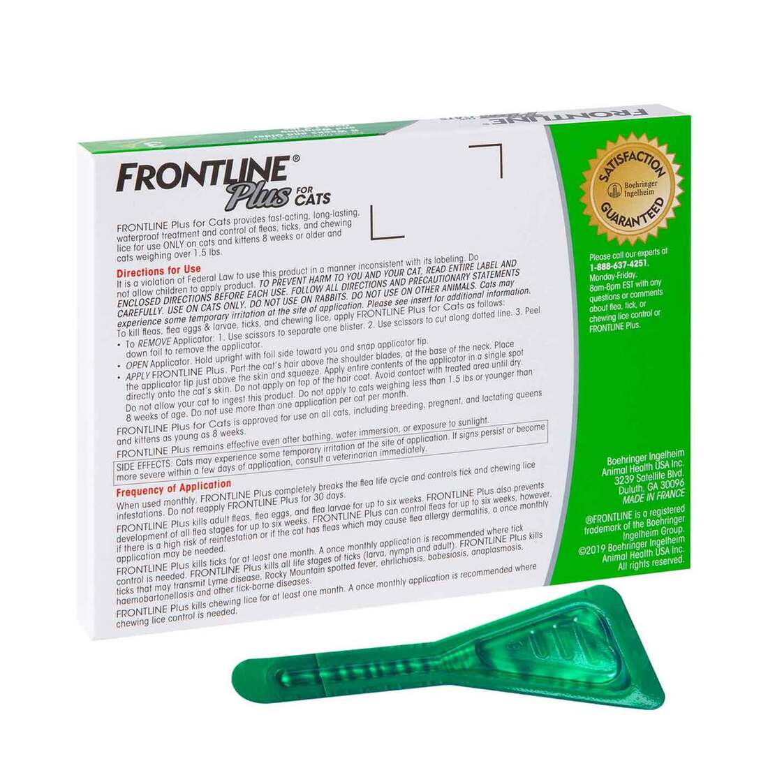 Cat Cat Supplies Flea & Tick Frontline Plus Flea & Tick Control for Cats