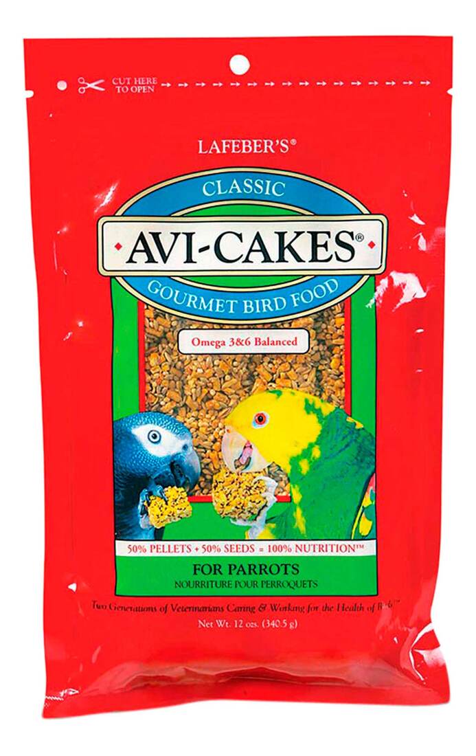 Lafeber Parrot Avi-Cakes for Parrots, 12 Ounces