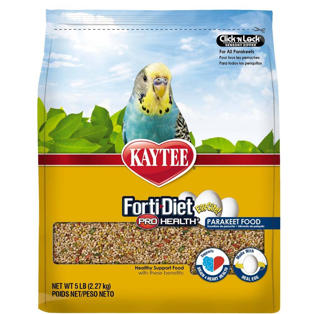Kaytee Parakeet Eggcite Forti Bird Food, 5 Pounds