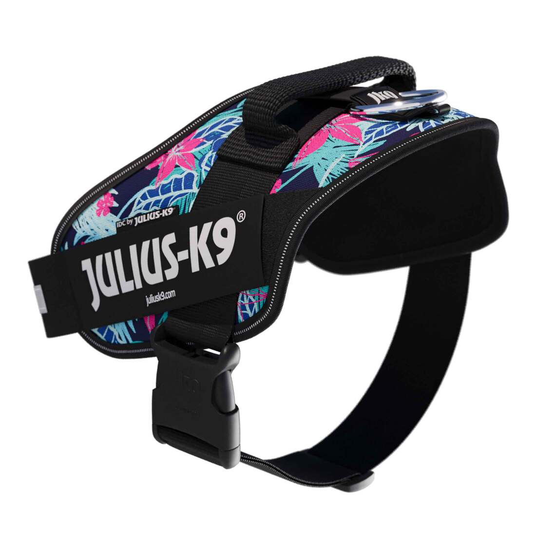 Julius-K9 Dog IDC Powerharness Limited Edition Hawaiian, Large