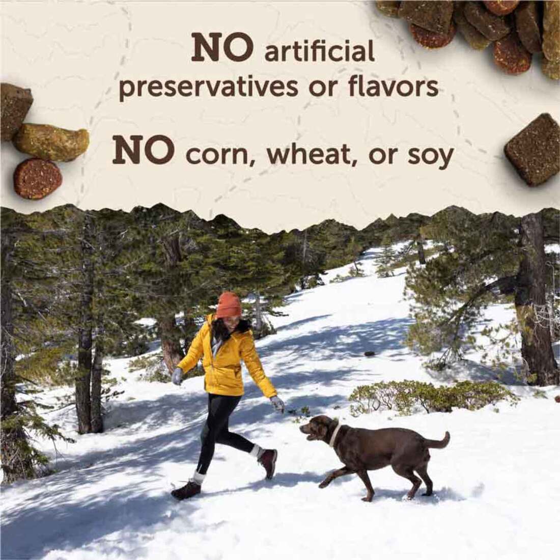 Zuke's Trail Mix Soft Dog Treats With Real Peanut Butter and Oats