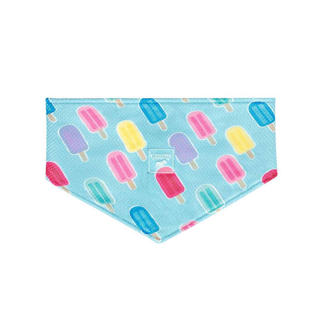 Canada Pooch Cooling Chill Seeker Bandana, Popsicles, Small