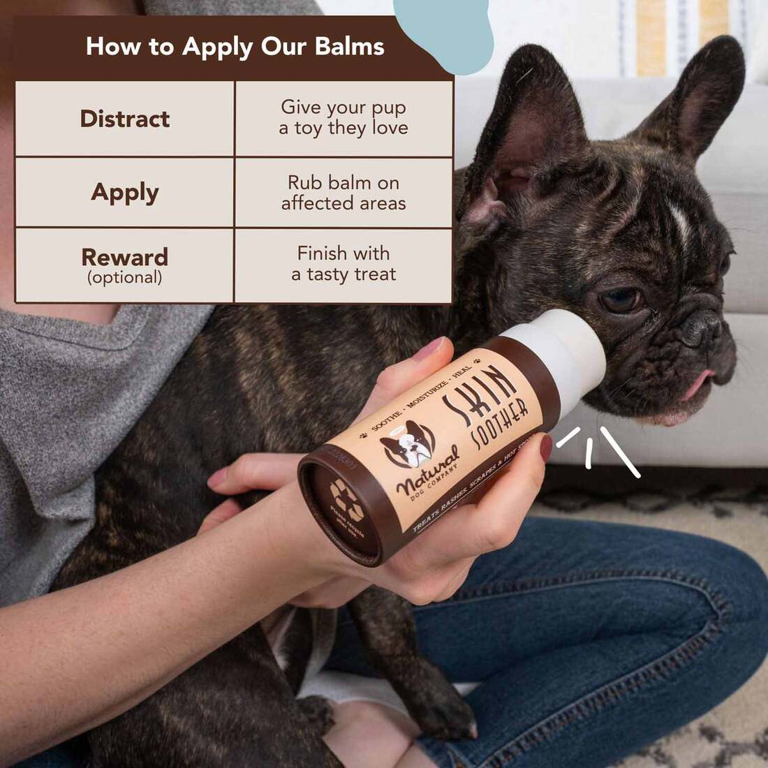 Natural Dog Company Skin Soother Stick, 2 Ounces