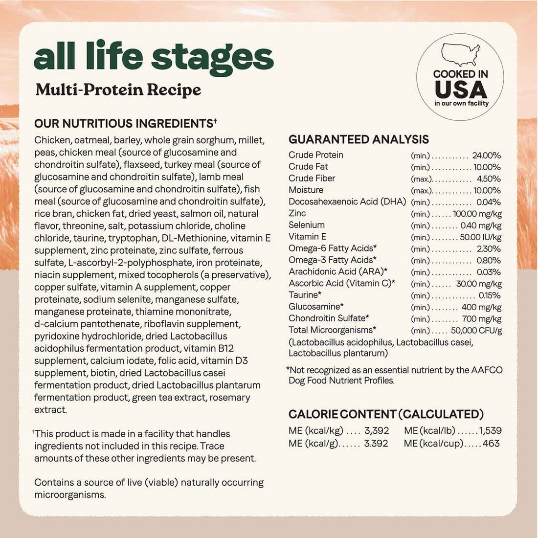 Canidae All Life Stages Dry Dog Food, Multi-Protein Recipe, 27 Pounds