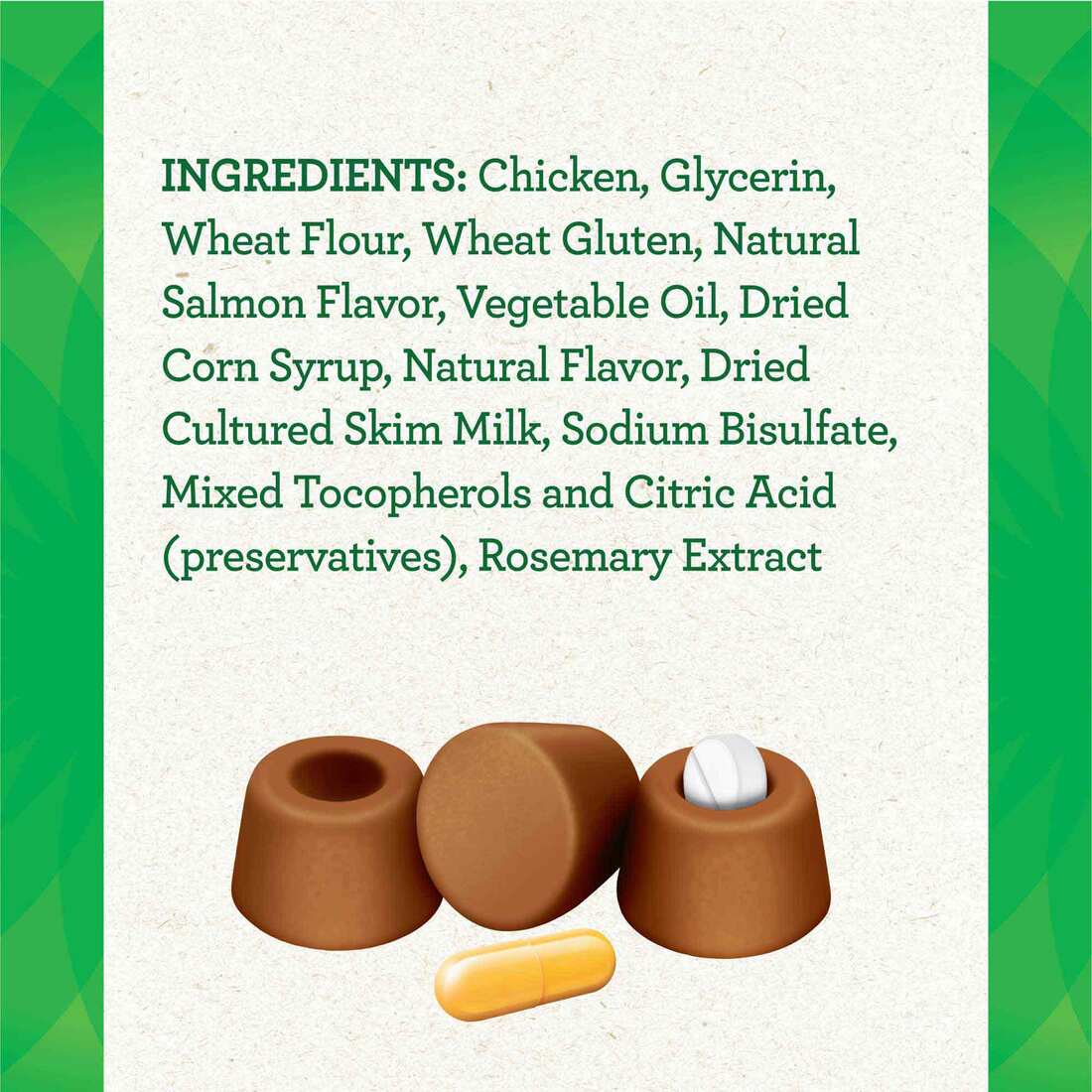 Feline Greenies Pill Pockets Treats for Cats Salmon Flavor - 1.6 Ounces, 45 Treats