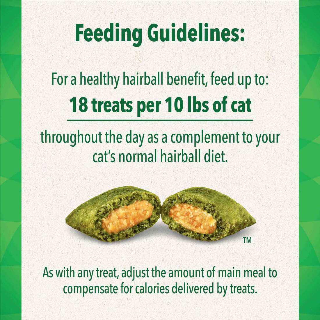 Feline Greenies Smartbites Hairball Control Treats for Cats Chicken Flavor, 2.1 Ounces