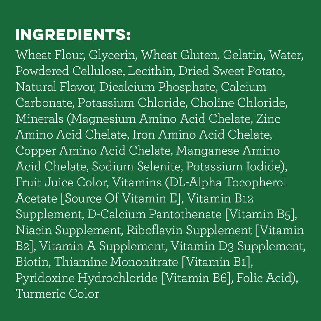 GREENIES TEENIE Natural Dog Dental Treats, Sweet Potato Flavor, 12 Ounce Pack (43 Treats)