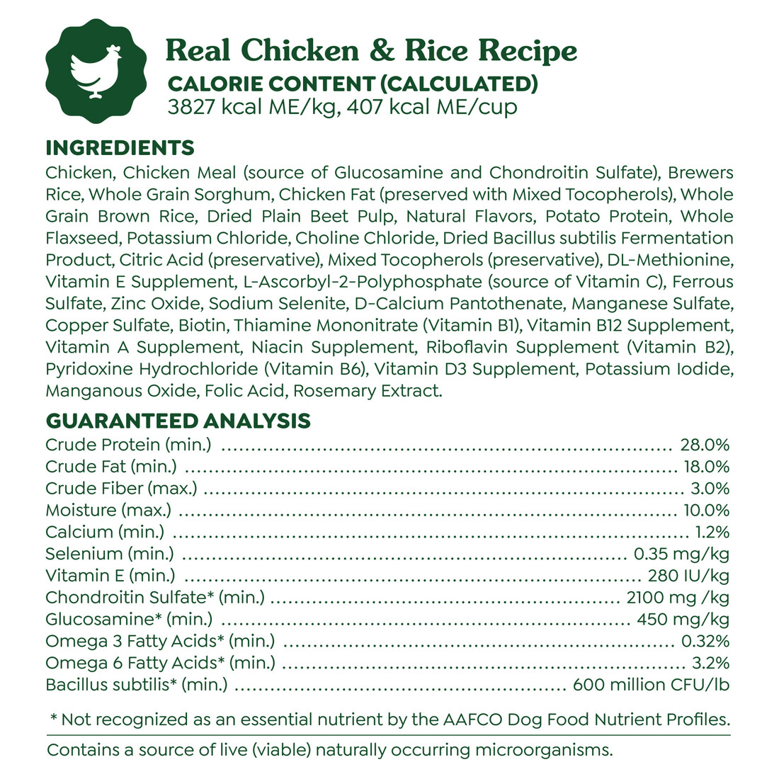 Greenies Smart Essentials Small Breed Adult High Protein Dry Dog Food, Real Chicken & Rice Recipe, 5