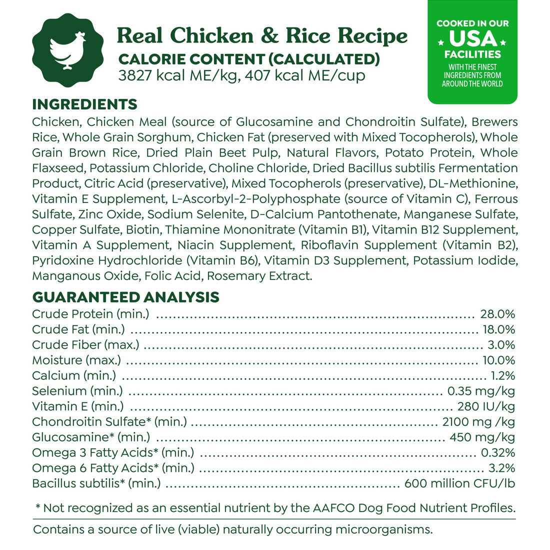 Greenies Smart Essentials Small Breed Adult High Protein Dry Dog Food, Real Chicken & Rice Recipe, 5