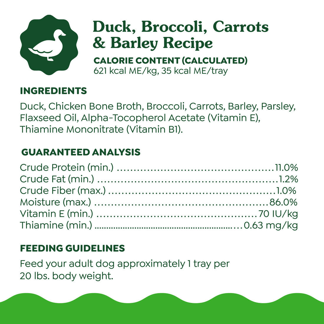 Greenies Smart Topper Wet Mix-In for Dogs, Duck, Broccoli, Carrots & Barley Recipe, 2 Ounce Tray