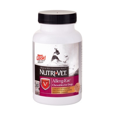 Nutri-Vet Allerg-Eze Chewables For Dogs, 60 Count