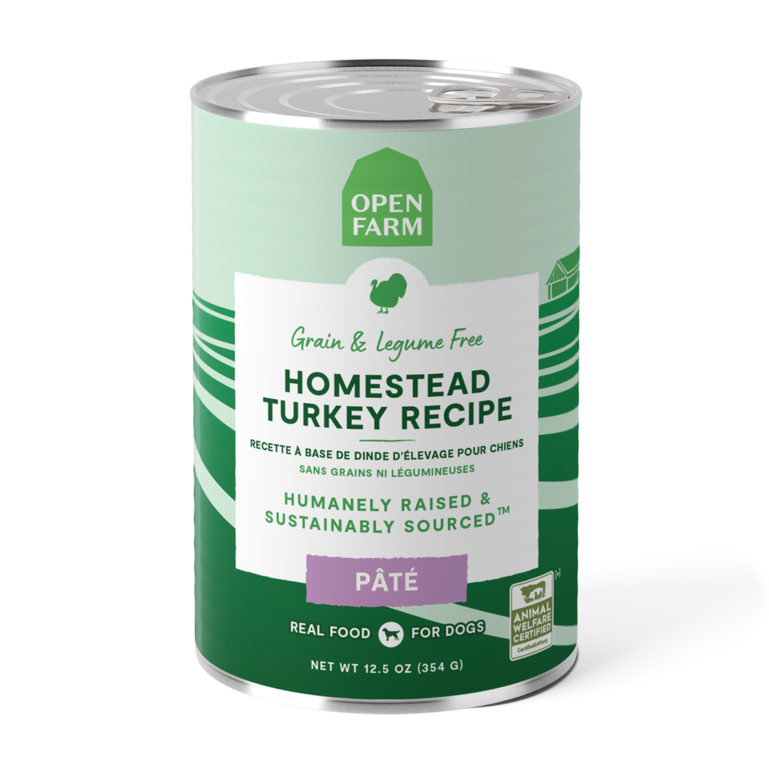 Open Farm Wet Dog Food, Turkey Recipe, 12.5 Ounces