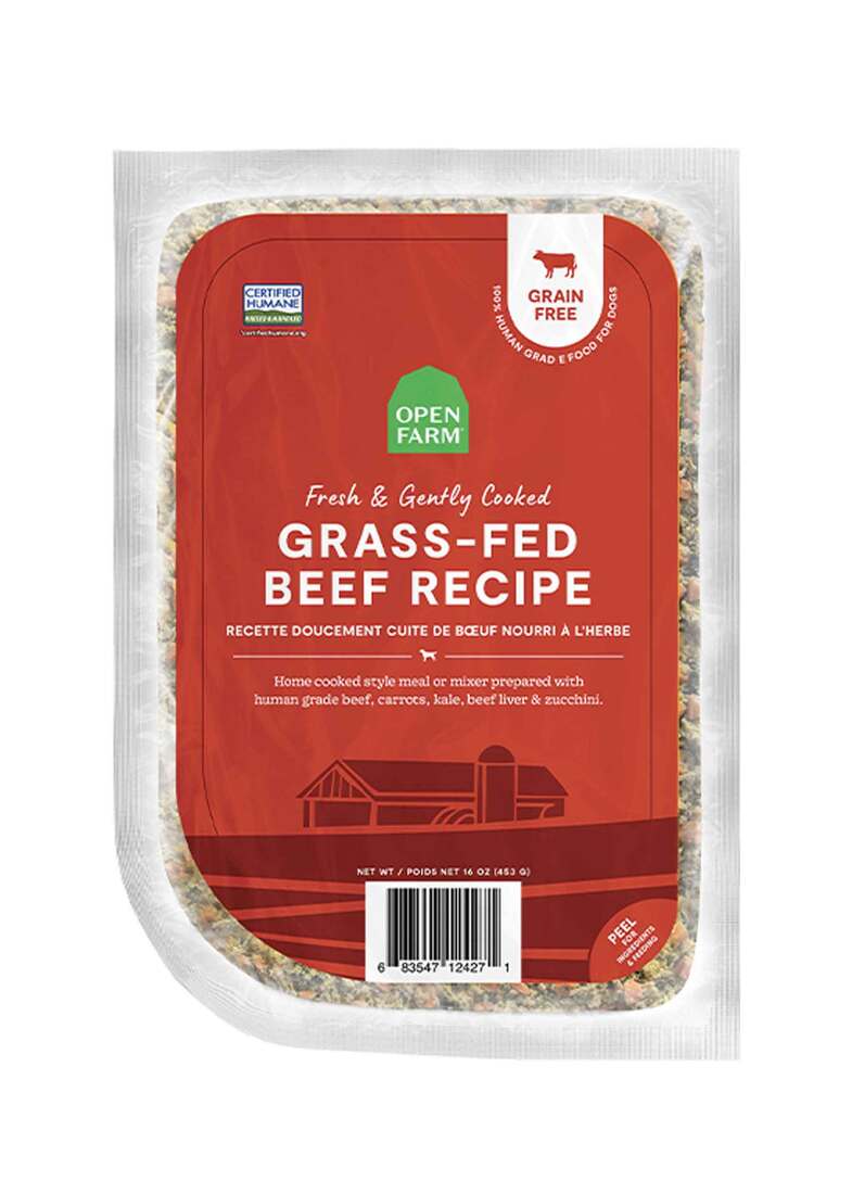Open Farm Gently Cooked Beef Frozen Dog Food, 8 Ounces - Not Available For Delivery