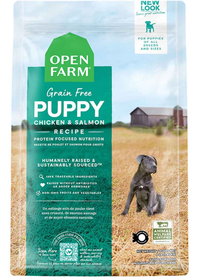 Open Farm Puppy Grain Free Kibble Dry Dog Food, 22 Pounds
