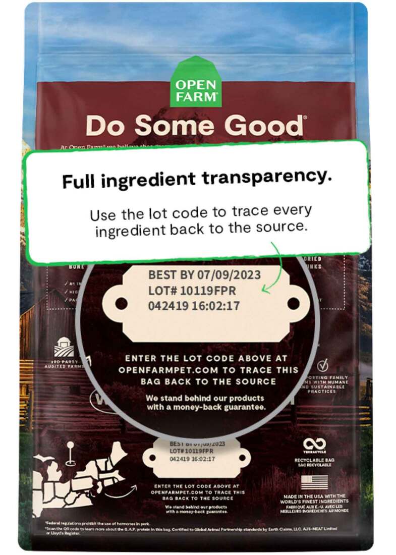Open Farm RawMix Dog Food, Front Range Recipe, 3.5 Pounds