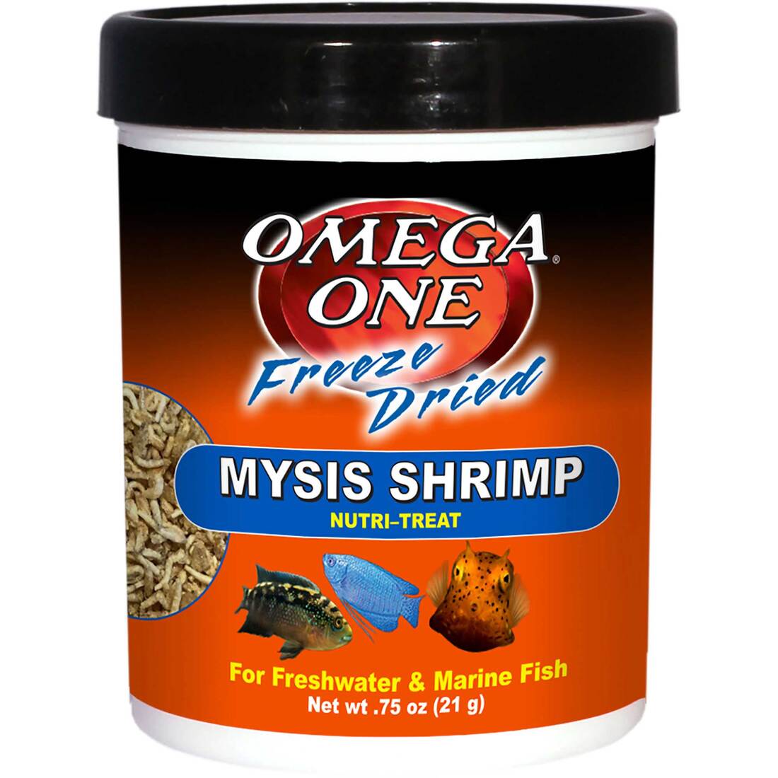 Freeze Dried Mysis Shrimp 0.75 Ounces