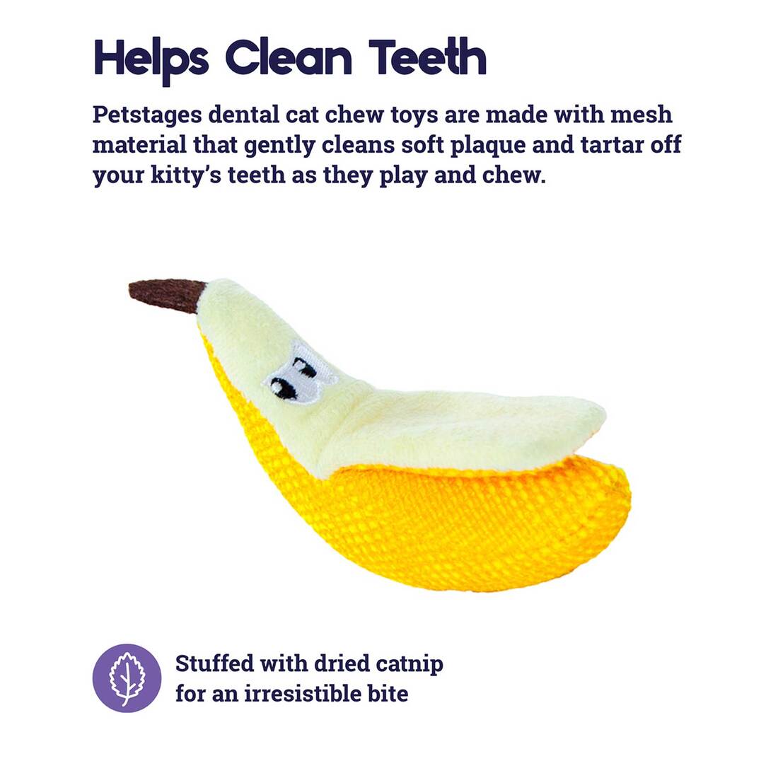 Catstages Dental Banana Cat Toy