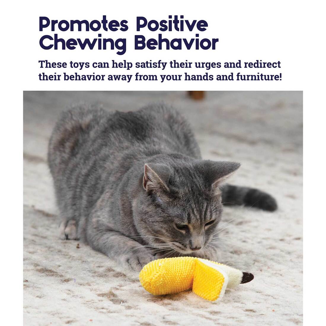 Catstages Dental Banana Cat Toy
