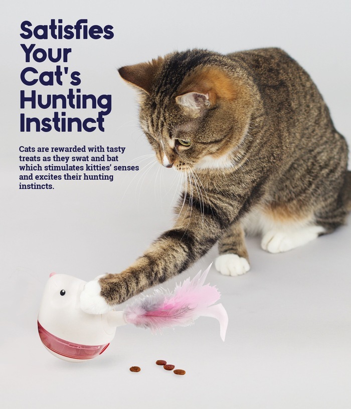 Catstages Hunt N Swat Treat Tumblers Cat Toy