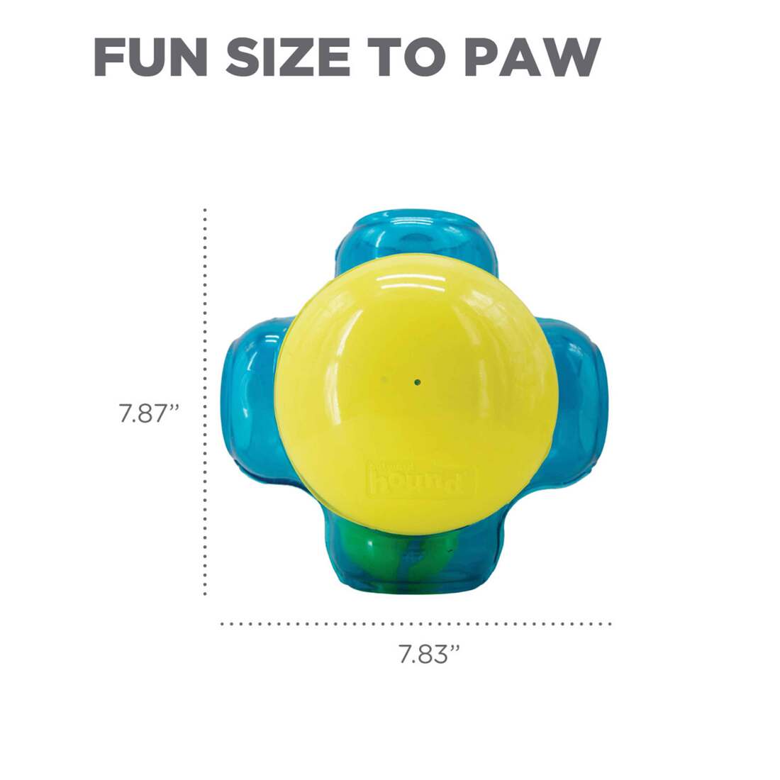 Tennis Maze Craze Interactive Squeaky Dog Toy, Green