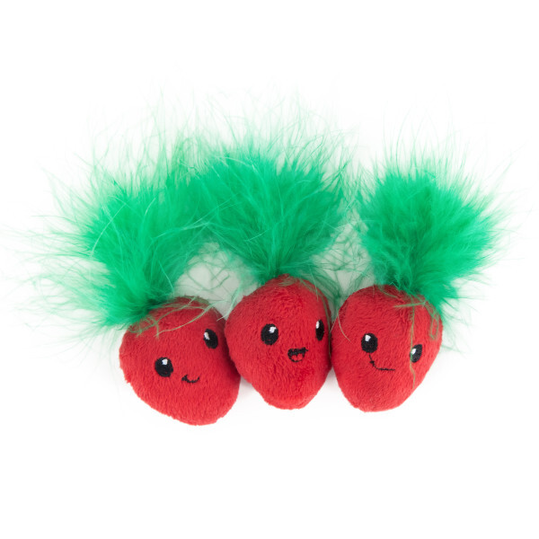 Catstages Straw-Babies Cat Dental Catnip Toy, 3 Pack