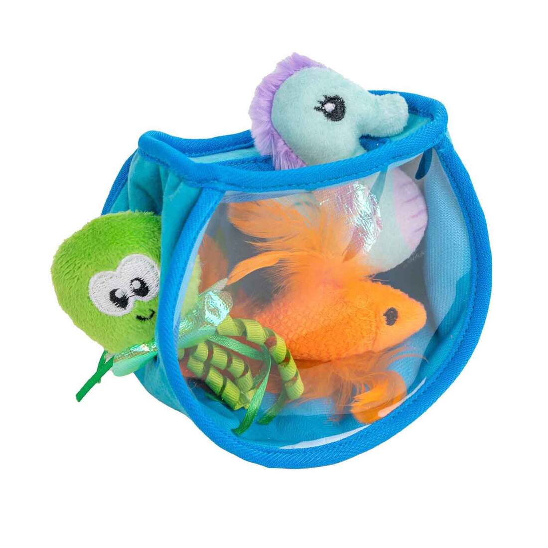 Catstages Hide & Seek Fish Bowl Interactive Cat Puzzle Toy