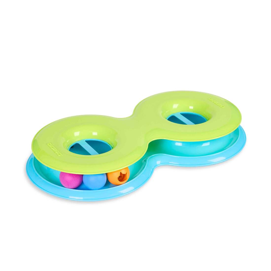Catstages Infinity Ball Track Cat Toy, Green