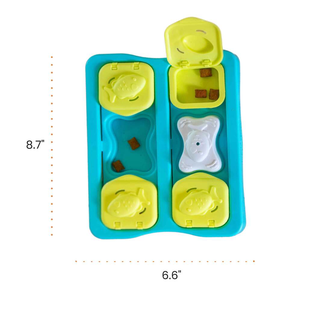Catstages Kitty Cube Game Cat Toy, Blue