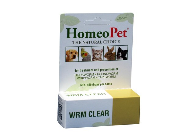 HomeoPet WRM Clear, 15 mL