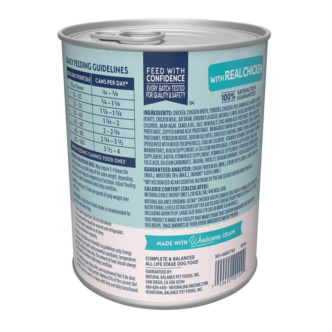 Natural Balance® Ultra Premium Chicken Canned Dog Formula, 13 Ounces