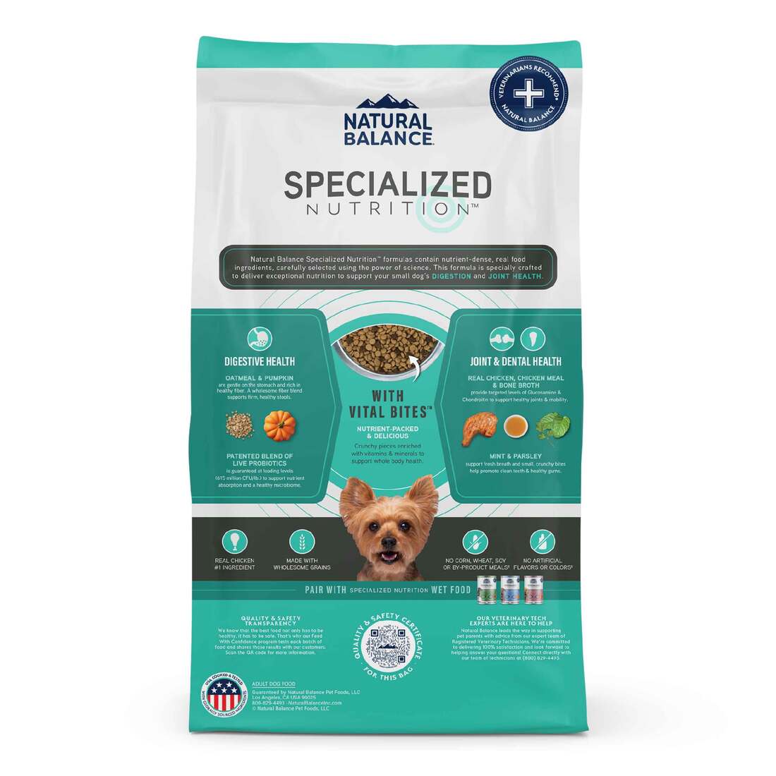 Natural Balance Specialized Nutrition Dry Dog Food, Small Breed
