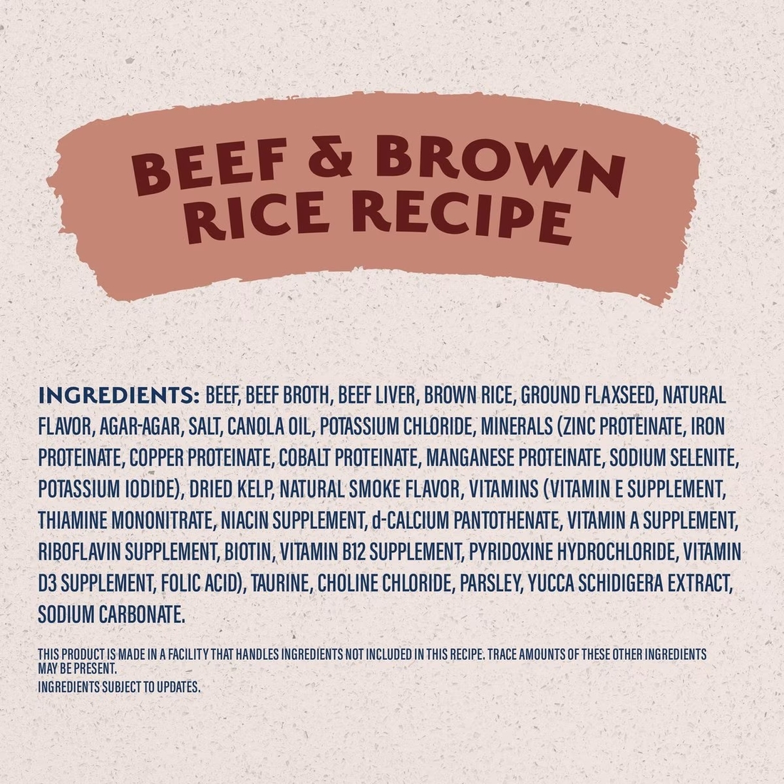 Natural Balance Limited Ingredient Wet Dog Food, Beef & Brown Rice Recipe, 13 Ounces