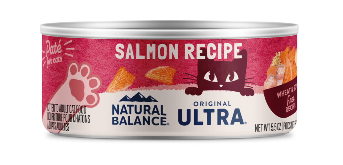 Natural Balance® Ultra Premium Salmon Canned Cat Formula, 5.5 Ounce Can