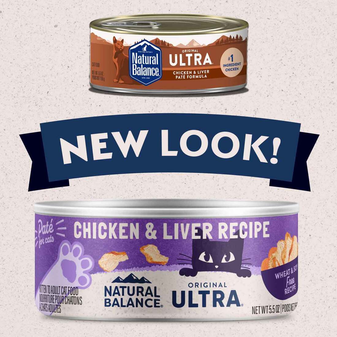 Natural Balance Original Ultra Wet Cat Food, Chicken & Liver, 5.5 Ounces