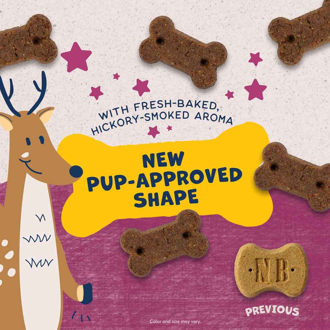 Natural Balance® Rewards Crunchy Biscuits With Real Venison Small Breed Dog Treats, 8 Ounces
