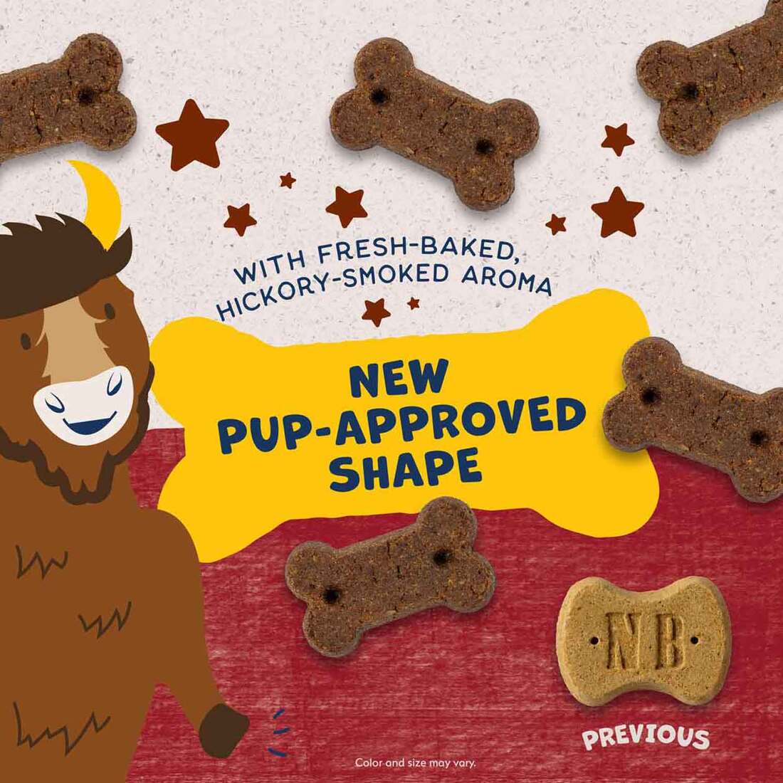 Natural Balance® Rewards Crunchy Biscuits With Real Bison Small Breed Dog Treats, 8 Ounces