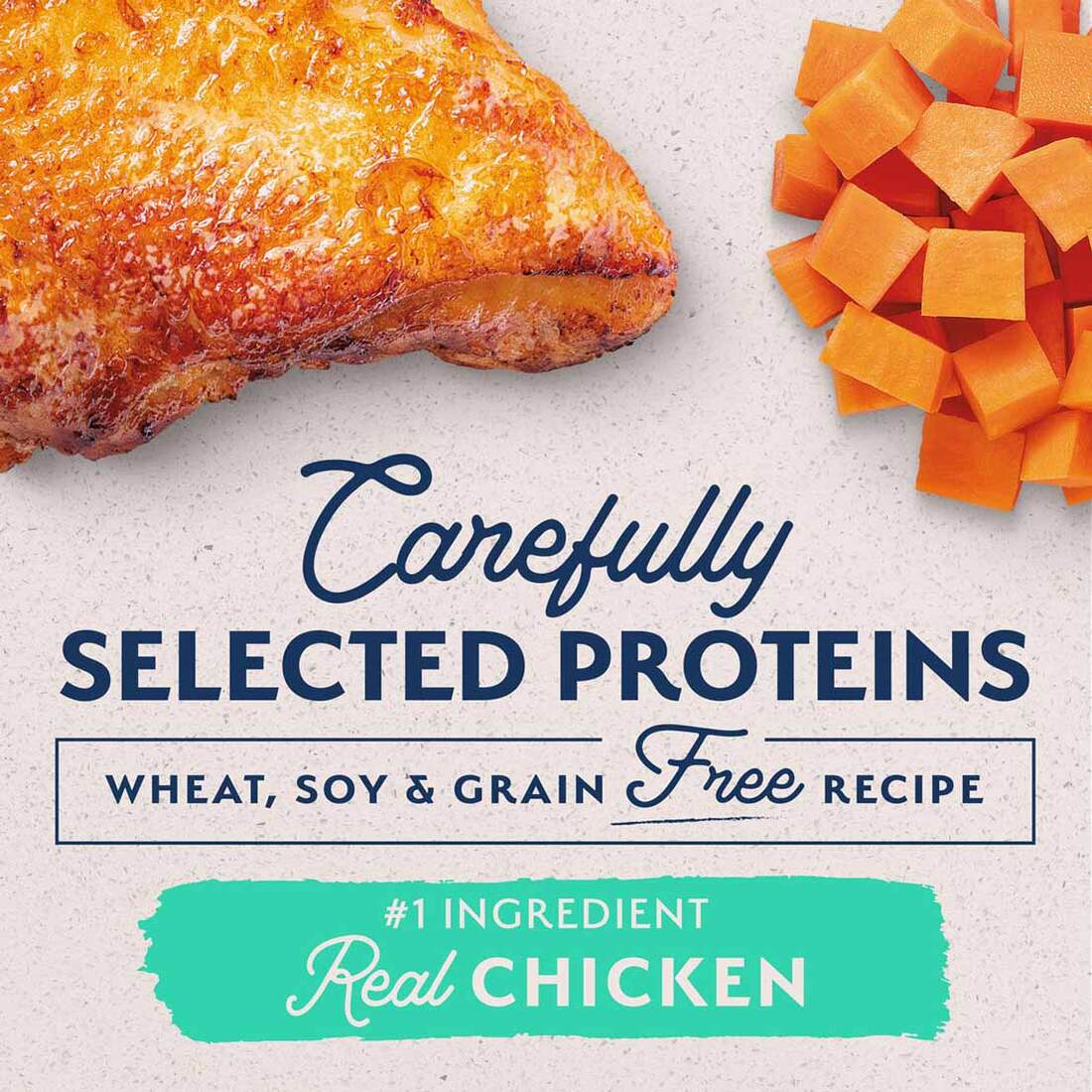 Natural Balance L.I.D. Limited Ingredient Diets Chicken & Sweet Potato Formula Small Breed Bites Dry