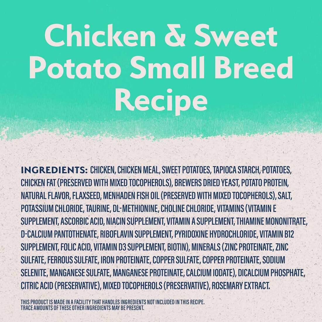 Natural Balance L.I.D. Limited Ingredient Diets Chicken & Sweet Potato Formula Small Breed Bites Dry