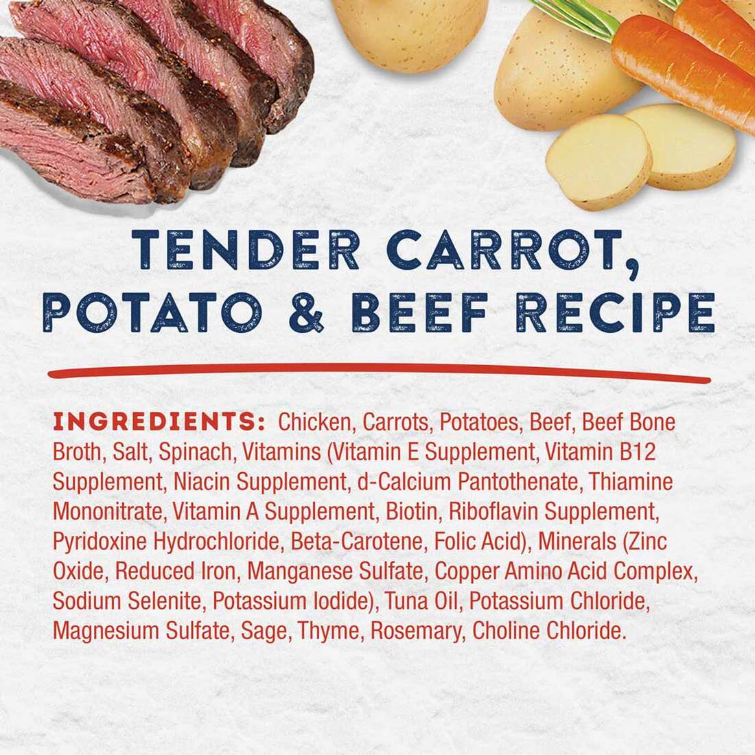 Natural Balance® Platefulls® Tender Beef & Potato Recipe Wet Dog Food, 9 Ounces